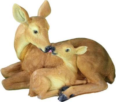 Фигура Косуля с малышом H-26см, L-36см ФП323 в интернет гипермаркете «Планета Лета». Фото