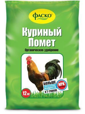 Удобрение Фаско Куриный помет 12кг в интернет гипермаркете «Планета Лета». Фото