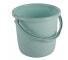 Ведро "Люкс" 10л бледно-бирюзовый 00-00000521 в интернет гипермаркете «Планета Лета». Фото