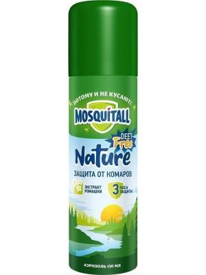Аэрозоль MOSQUITALL Nature от комаров 150 мл в интернет гипермаркете «Планета Лета». Фото