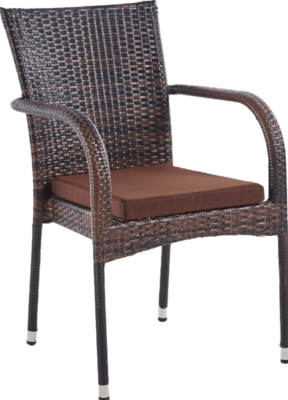 Подушка (Модель Милан, Вид ткани Оксфорд Рип-Стоп, Цвет Коричневый) в интернет гипермаркете «Планета Лета». Фото