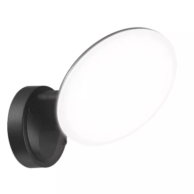 Садовый светильник светодиодный,  накладной. Белый свет (4000K), черный, ULU-S65A-10W/4000K IP65 BLA в интернет гипермаркете «Планета Лета». Фото