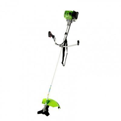 Триммер СИБРТЕХ бензиновый БКС 1800 33см3, 1,8 л.с., неразъемная штанга, состоит из 2 частей в интернет гипермаркете «Планета Лета». Фото