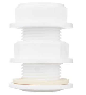 Штуцер (врезка) в бак (емкость) с заглушкой и прокладкой 1" (пластик), MP-У в интернет гипермаркете «Планета Лета». Фото