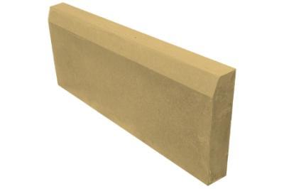 Бордюрный камень "Малый2" №48 светлый песок 50*20*5 в интернет гипермаркете «Планета Лета». Фото