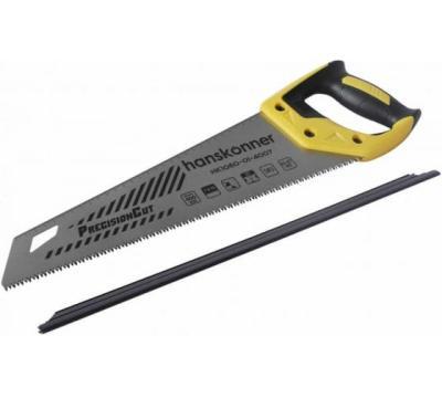 Ножовка по дереву Hanskonner, 400мм, 7-8 TPI, SK5, 3D зуб, чистый рез, HK1060-01-4007 в интернет гипермаркете «Планета Лета». Фото