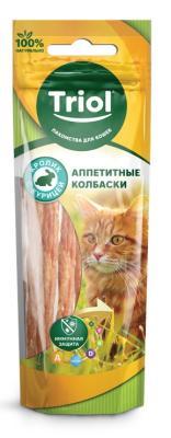 Лакомство Triol колбаски аппетитные из крол. с кур. д/кош. 40г 20171003 Triol в интернет гипермаркете «Планета Лета». Фото Лакомство Triol колбаски аппетитные из крол. с кур. д/кош. 40г 20171003 в интернет гипермаркете «Планета Лета». Фото