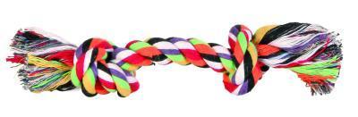 Игрушка TRIXIE Веревка разноцветная с узлом 25г 15см в интернет гипермаркете «Планета Лета». Фото