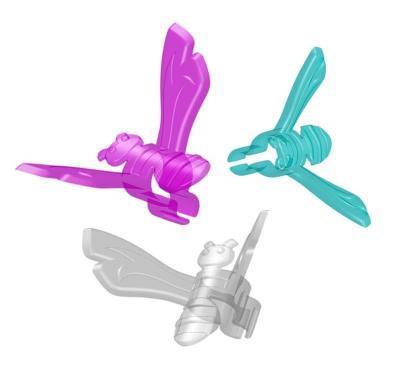 Клипса Пчёлка цвет в асс. ПИ-18-1ТХ в интернет гипермаркете «Планета Лета». Фото