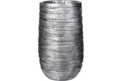 Кашпо IDEALIST Роу Высокое, файберстоун, серебро, D26.5 H45 cm ROWEV26-SLV в интернет гипермаркете «Планета Лета». Фото