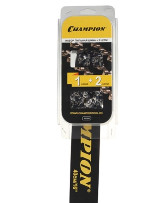 Комбо-набор CHAMPION   952930 16"-PM-56 зв. +2 цепи (160SDEA041) в интернет гипермаркете «Планета Лета». Фото