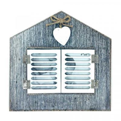 Фоторамка со ставнями 18*3*27см FT-54370 в интернет гипермаркете «Планета Лета». Фото