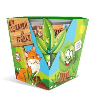 Набор для выращивания СКАЗКИ НА ГРЯДКЕ Капуста Колобок в интернет гипермаркете «Планета Лета». Фото