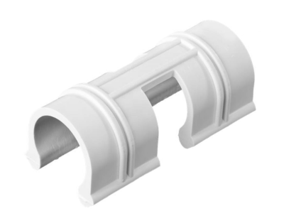 Зажим GRINDA для крепления пленки к каркасу парника, d=12мм, цвет белый, 20шт в интернет гипермаркете «Планета Лета». Фото