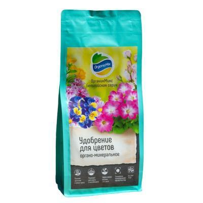 Удобрение ОрганикМикс  для цветов "Бельгийская серия" 750гр в интернет гипермаркете «Планета Лета». Фото
