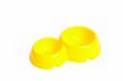 Миска  двойная "8" (емкость 0,1лх0,2 л) в интернет гипермаркете «Планета Лета». Фото