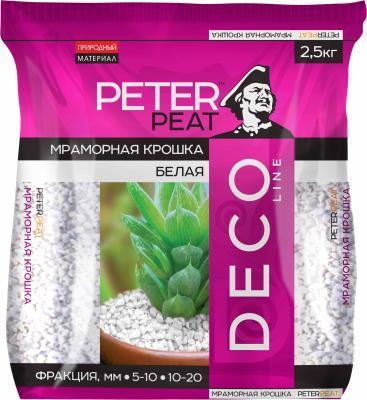 Крошка мраморная белая крупная, линия Деко, 2,5кг в интернет гипермаркете «Планета Лета». Фото