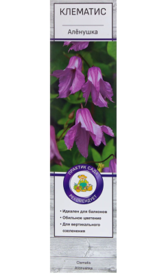 Клематис ботанический Алёнушка/К в интернет гипермаркете «Планета Лета». Фото