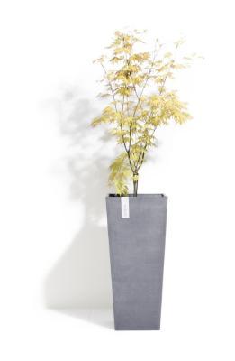 Кашпо Экопотс Rotterdam L32 W32 H70 см высокое серо-голубое 74.007.60B (ROTH.70.BG) в интернет гипермаркете «Планета Лета». Фото