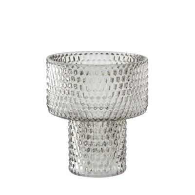 Ваза с декоративной текстурой "Авиньон" (стекло), D11,8xH20 см в интернет гипермаркете «Планета Лета». Фото