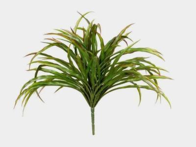 Трава куст Ванилла Грасс зеленая с бордо в-20 см (пластик) 20.091401RG в интернет гипермаркете «Планета Лета». Фото