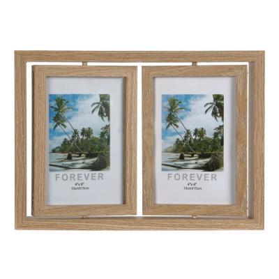 Фоторамка 2 фото дерево 27x19 см 726315 в интернет гипермаркете «Планета Лета». Фото