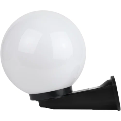 Светильник садово-парковый ЭРА шар опал с настенным крепежом D=200 mm НБУ 01-60-201 в интернет гипермаркете «Планета Лета». Фото