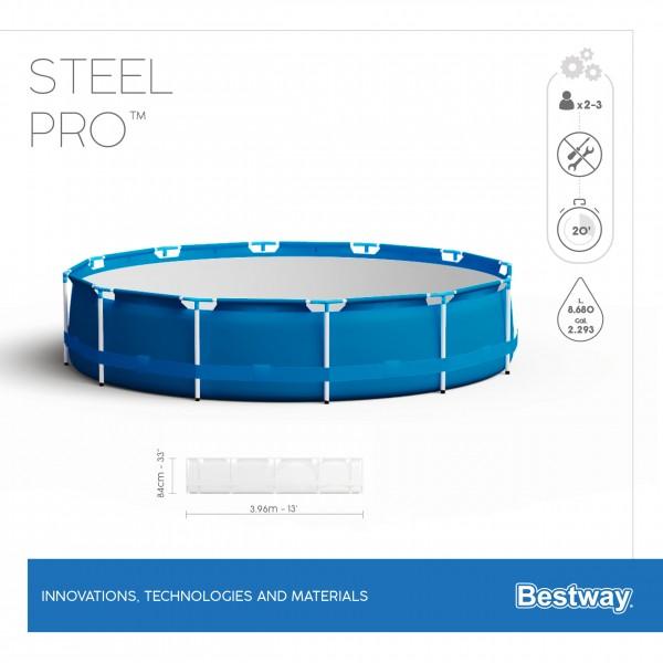 Бассейн каркасный 396 x 84 см +фильтр-насос Bestway 5612E в интернет гипермаркете «Планета Лета». Фото