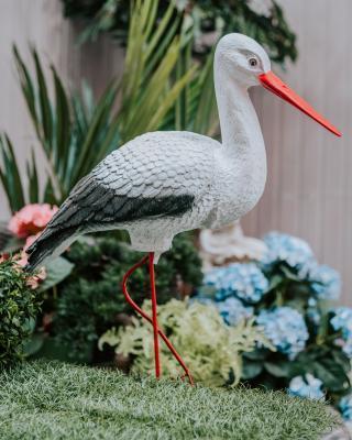 Фигура Аист средний новый Н-80см в интернет гипермаркете «Планета Лета». Фото