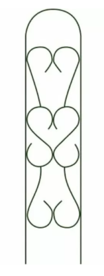 Шпалера 170 х 32 см 'Узорная' металл зеленая 'Урожайная сотка' Урожайная сотка в интернет гипермаркете «Планета Лета». Фото Шпалера 170 х 32 см 'Узорная' металл зеленая 'Урожайная сотка' в интернет гипермаркете «Планета Лета». Фото