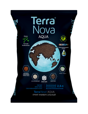 Грунт Терра Нова Аква проф универсальный с биогумусом и 10% перлита 2,5л в интернет гипермаркете «Планета Лета». Фото