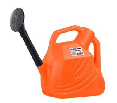 Лейка садовая GRINDA, пластмассовая, съемный наконечник, 10л в интернет гипермаркете «Планета Лета». Фото