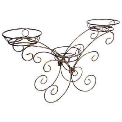 Стойка кованая 3цв. Бабочка 40 0145 в интернет гипермаркете «Планета Лета». Фото