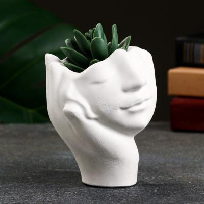 Кашпо Прикосновение перламутр, 11х8х8см 9396930 в интернет гипермаркете «Планета Лета». Фото