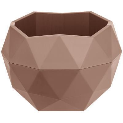 Кашпо "Топаз" (2,5л.) Цв. Фраппе (Арт. КШ-9800) ВМС в интернет гипермаркете «Планета Лета». Фото Кашпо "Топаз" (2,5л.) Цв. Фраппе (Арт. КШ-9800) в интернет гипермаркете «Планета Лета». Фото