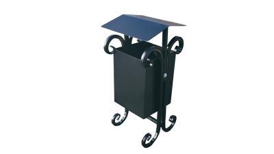 Урна уличная №1 с крышей УУ-№1ск в интернет гипермаркете «Планета Лета». Фото