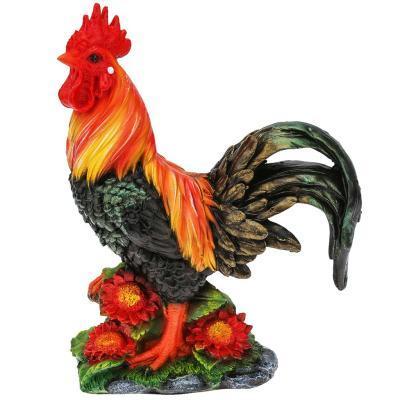 Фигура Петушок маленький Н-30см., L-22 см, В-12 см. в интернет гипермаркете «Планета Лета». Фото