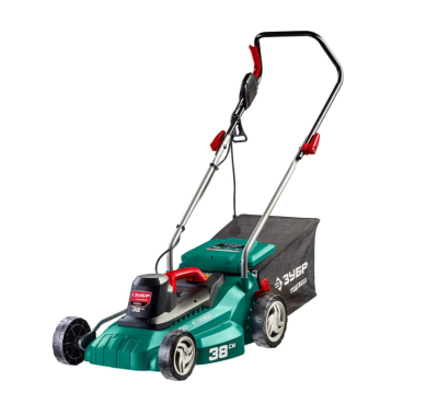 ЗУБР 1700 Вт газонокосилка сетевая, ш/с 38 см в интернет гипермаркете «Планета Лета». Фото