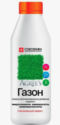 Органоминеральное удобрение Для Газона 0,5л в интернет гипермаркете «Планета Лета». Фото