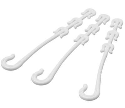 Кистедержатель J-hook, 30 шт, пластик в интернет гипермаркете «Планета Лета». Фото