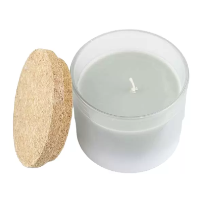 Свеча Болсус в стекле садовая 94*91 белая в интернет гипермаркете «Планета Лета». Фото