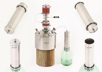 Колонна угольная 29 см с крышкой Магарыч в интернет гипермаркете «Планета Лета». Фото