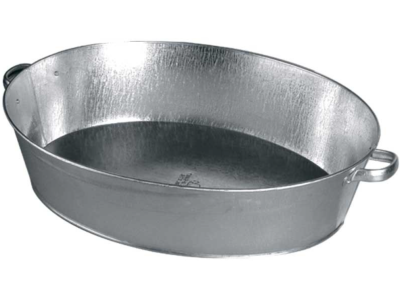 Таз оцинкованный 17 л овальный (Магнитогорск) в интернет гипермаркете «Планета Лета». Фото