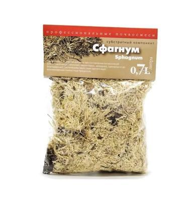 Субстрат мох сфагнум 0,7л в интернет гипермаркете «Планета Лета». Фото