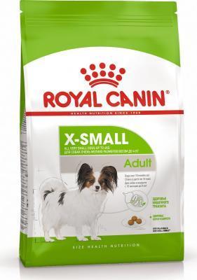 Корм ROYAL CANIN X-SMALL ADULT д/собак мини. размеров от 10 месяцев до 8 лет 1,5 кг в интернет гипермаркете «Планета Лета». Фото