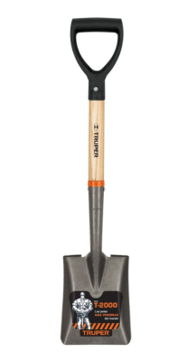 Лопата совковая Truper мини черенок ясень  17194 в интернет гипермаркете «Планета Лета». Фото