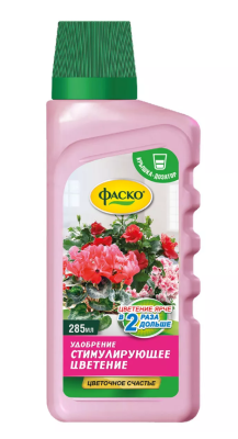 Удобрение жидкое Фаско Цветочное счастье  минеральное Стимулирующее цветение 285 мл в интернет гипермаркете «Планета Лета». Фото