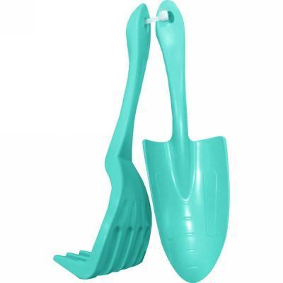 Набор садовых инструментов InGreen for Green Republic грабельки и лопатка для пересадки спелая жасми в интернет гипермаркете «Планета Лета». Фото