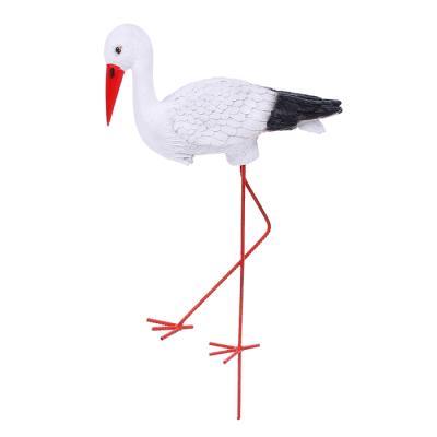 Фигура Аист малый новый Н-58см ФП270 в интернет гипермаркете «Планета Лета». Фото