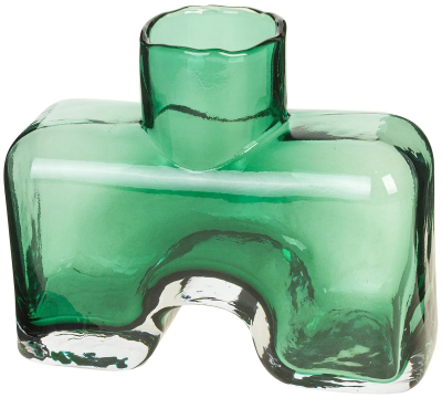 Ваза "Труба" (стекло), 18xH15,5 см в интернет гипермаркете «Планета Лета». Фото